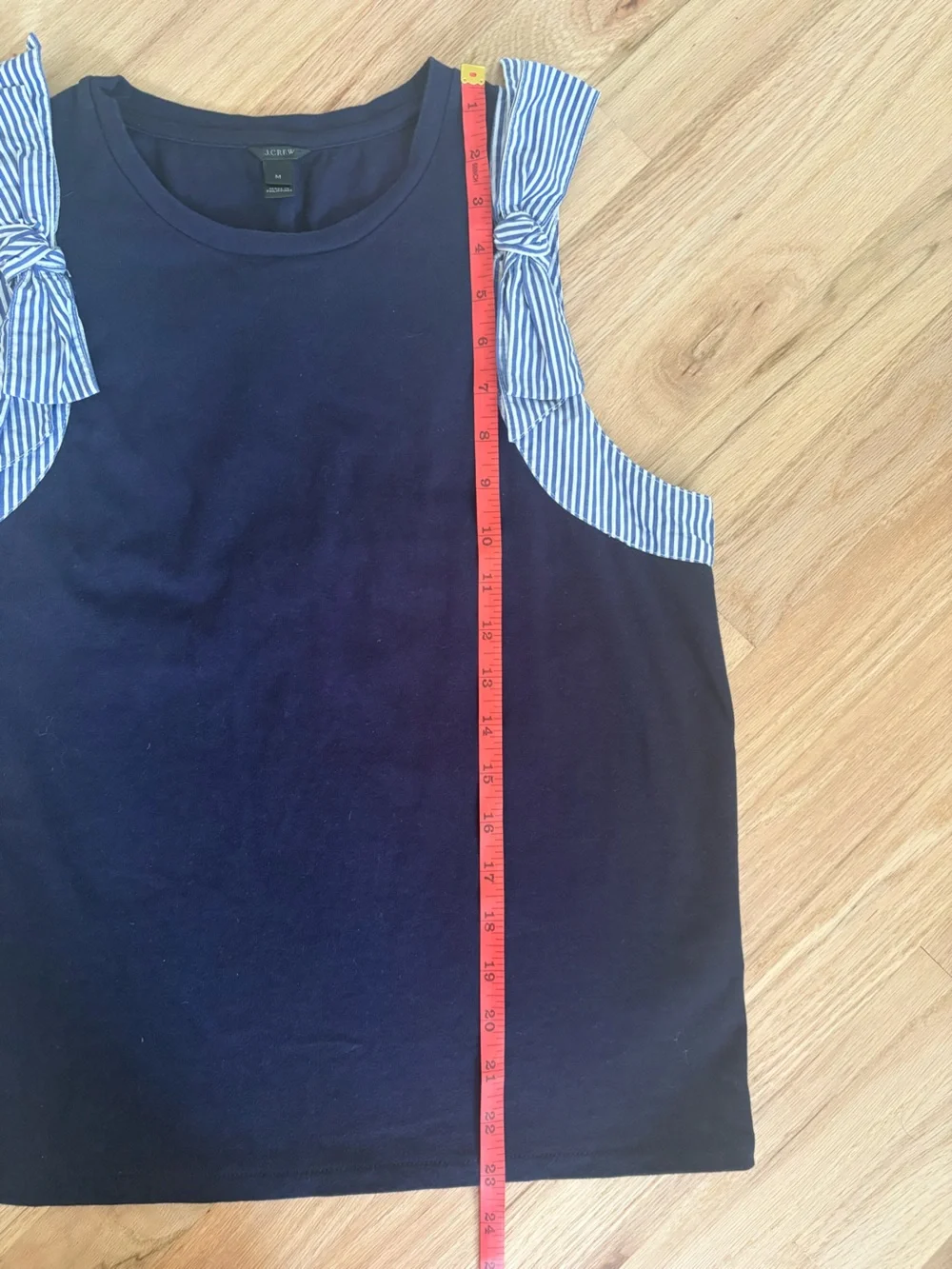 J. Crew Navy Bow Tank